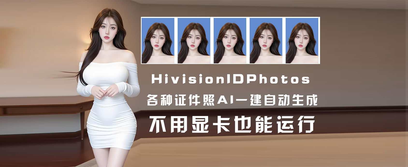 HivisionIDPhotos各种证件照AI一建自动生成-魔王AI社区